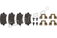 Topran Bremsbelagsatz Scheibenbremse 111 055 FüR Audi A6 C6 4F2 Avant 4F5 A4 B7