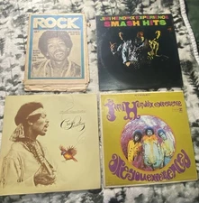 🔥 JIMI HENDRIX COLLECTION – VINYL RECORDS + 1970 ROCK MAGAZINE