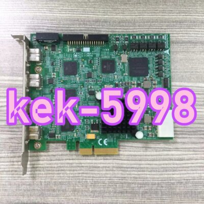 1PC Gebraucht ADLINK PCI-FIW64 4/2 Channel IEEE1394B Image Capture Card #CZ