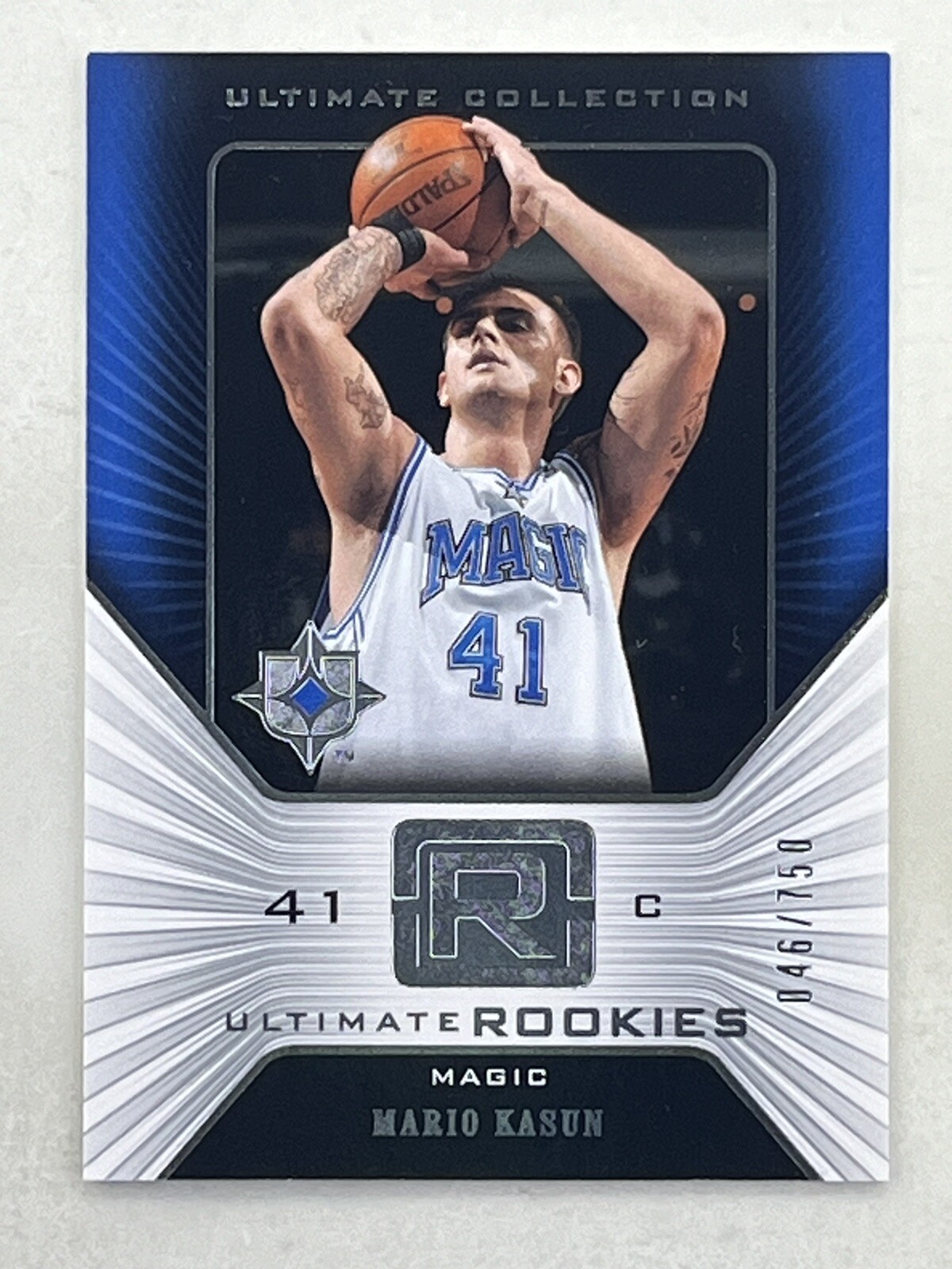 Mario Kasun 2004-05 Ultimate Collection Ultimate Rookies RC /750 #124 Magic