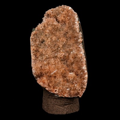 Pink Heulandite Crystals Self Standing Geode Natural Mineral Specimen # B 5241
