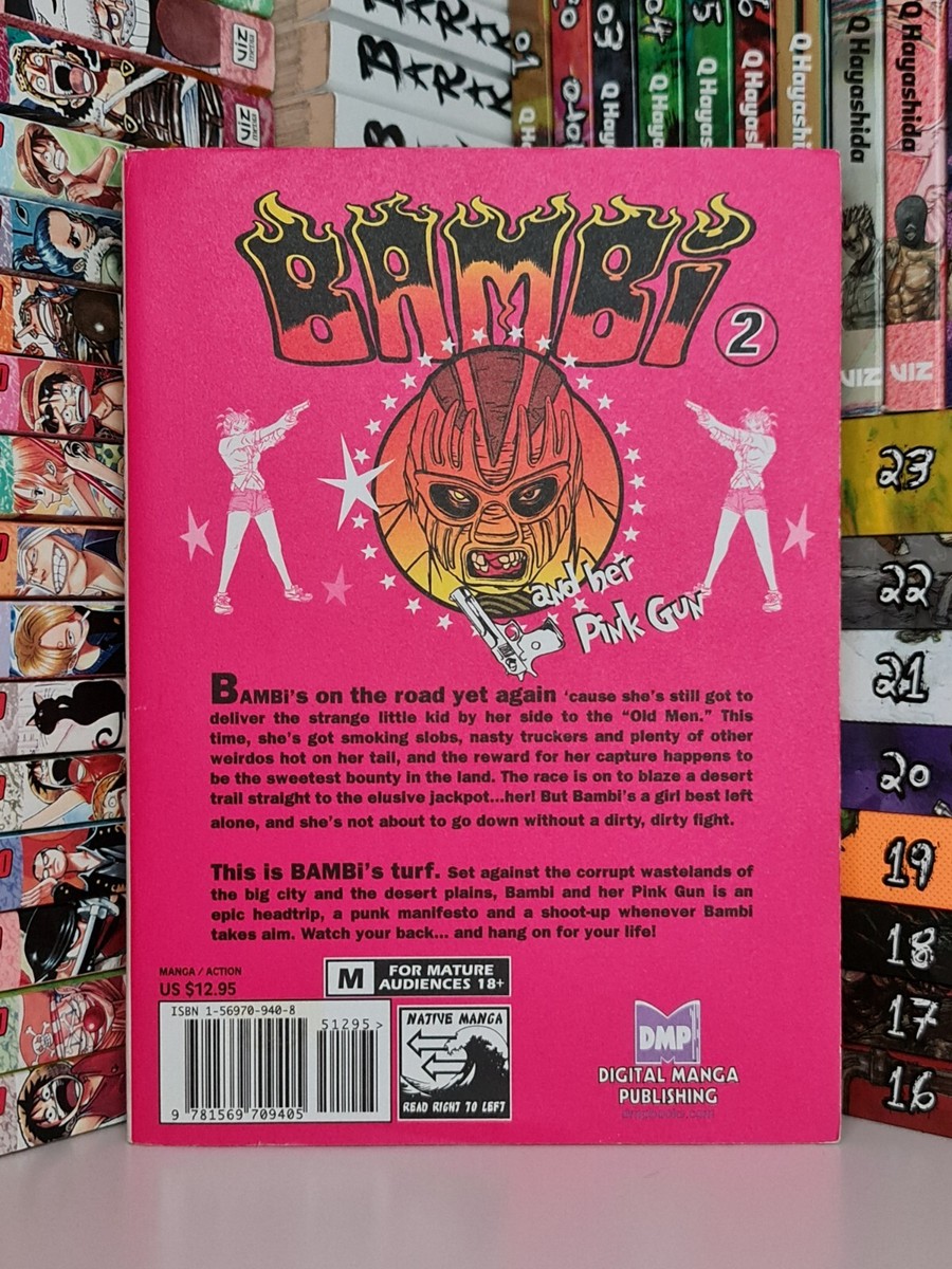 Bambi and Her Pink Gun Manga English Volume 2 Atsushi Kaneko Bambi and Her Pink Gun Manga English Volume 2 Atsushi Kaneko