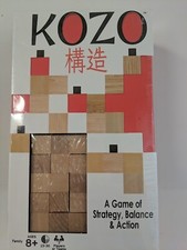 Kozo, Game Of Strategy Balance Action Wooden Stacking Game New