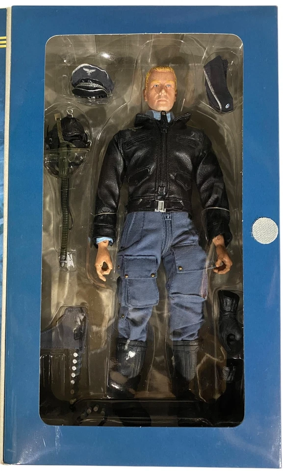 Figura Elite Force WWII Luftwaffe Fighter Pilot Major Ernst Wagner 12" 1/6 NUEVO Foto 2 de 4