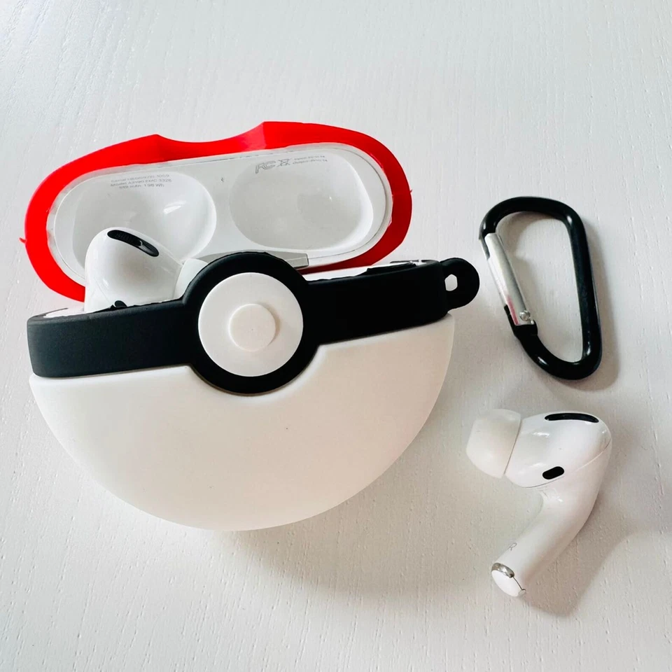 Pokemon Pokeball Apple Airpod Pro Case Silicone Case Cover - Image 4 of 4