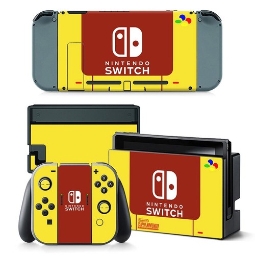For Nintendo Switch NS Classic SNES Game Protector Vinyl Decal Skin Sticker - Picture 19 of 32