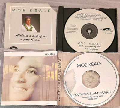 2 Hawaiian CD Moe Keale - Aloha Is A Part Of Me, A Part Of You