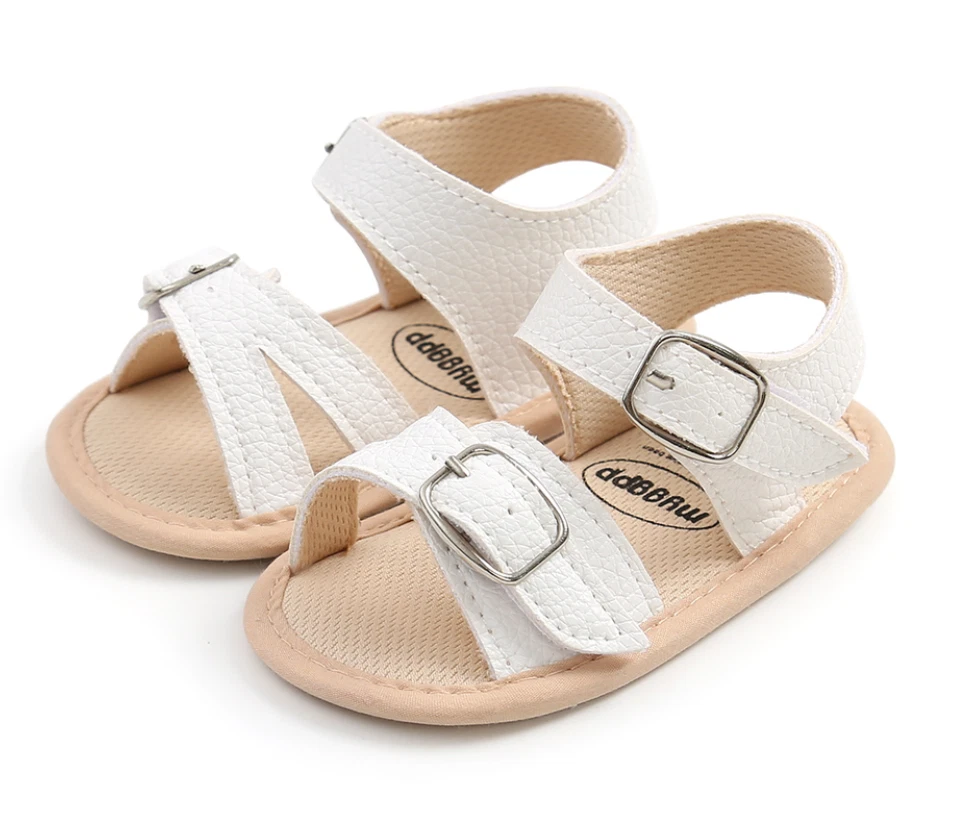 Infant white sandals deals