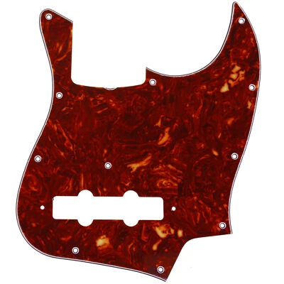 Musiclily Pro Vintage Tortoise 11 Hole Pickguard For Japan 4 String Jazz Bass JB