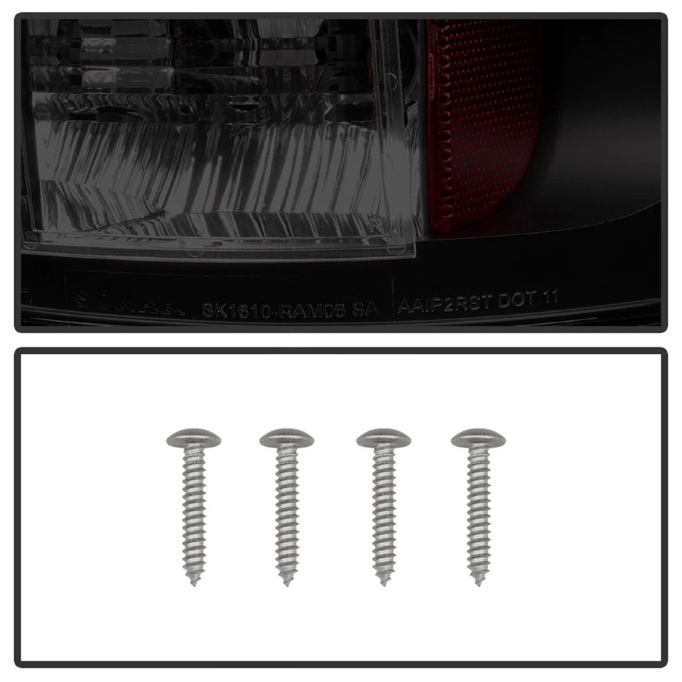 Spyder Auto 5078094 LED Tail Lights Fits 02-06 Ram 1500 Ram 2500 Ram 3500 Foto 4 de 4