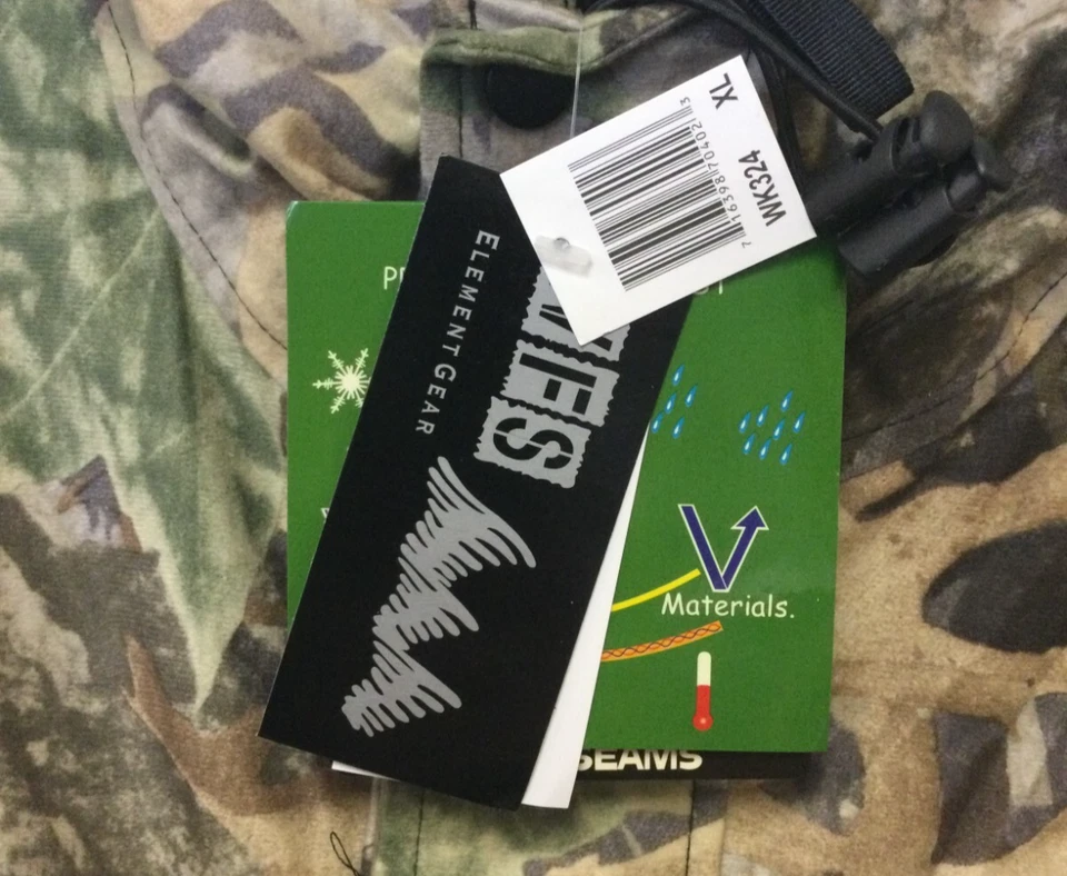 Chaqueta impermeable y transpirable WFS Burly Camo, camuflaje follaje (X-grande) Foto 2 de 2