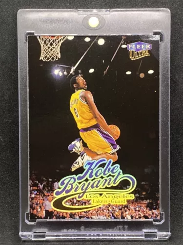 KOBE BRYANT RARE RAINBOW HOLO FOIL SP LAKERS 98’ FLEER ULTRA NON-AUTO