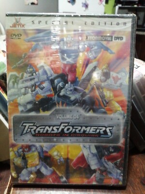 Transformers Roboter In Verkleidung Band Vier Sonderausgabe Stormovie DVD...
