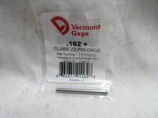 Vermont Gage .162 Class ZZ Pin Gage
