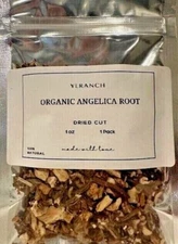 Angelica Root Organic Dried Cut / Farm Freshly Packed USA Free Ship