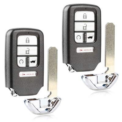 2 Key Fob Remote for 2019 2020 2021 Honda Passport Pilot KR5V44 KR5T44