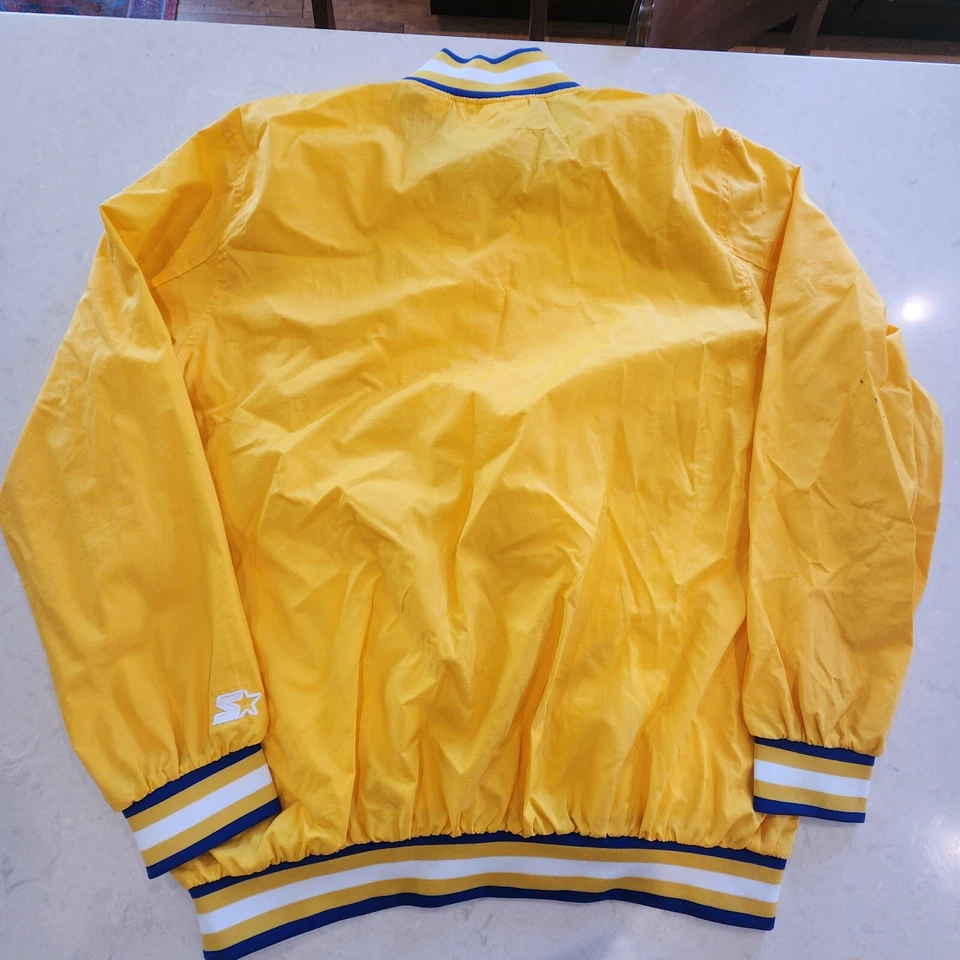 Chaqueta Dugout Milwaukee Brewers Estilo Vintage Starter 1/4 Cremallera Talla Para Hombre XXL Foto 2 de 4