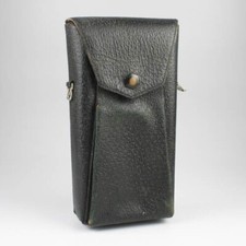 Kodak - Black Leather Case Bag - for Folding Camera - 7.5" x 1.5" x 3"