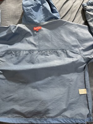 Brand New Supreme Heavy Nylon Anorak FW19 BLUE SZ S | eBay Brand New Supreme Heavy Nylon Anorak FW19 BLUE SZ S | eBay