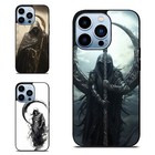 Aesthetic Case For Samsung A15 A16 S23 S24 S25 Ultra FE grim reaper giant scythe