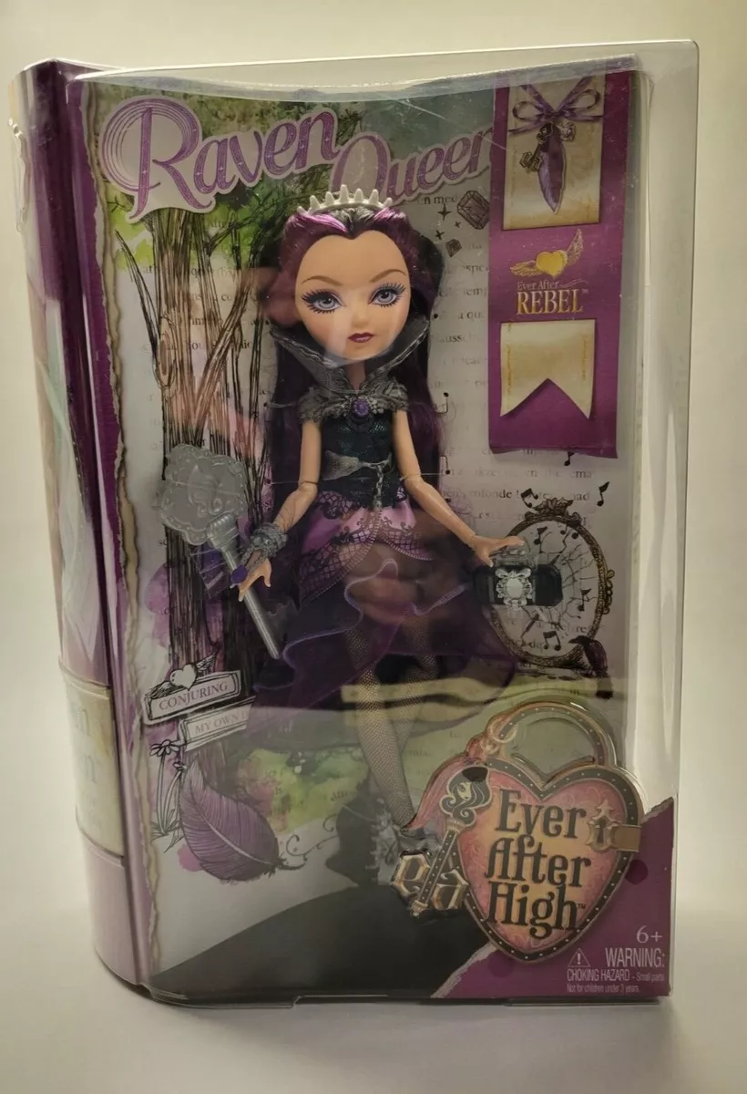 Boneca EVER AFTER HIGH Raven Queen Doll (Idade Mínima: 6 Anos - 12.9x4x2.3  cm)