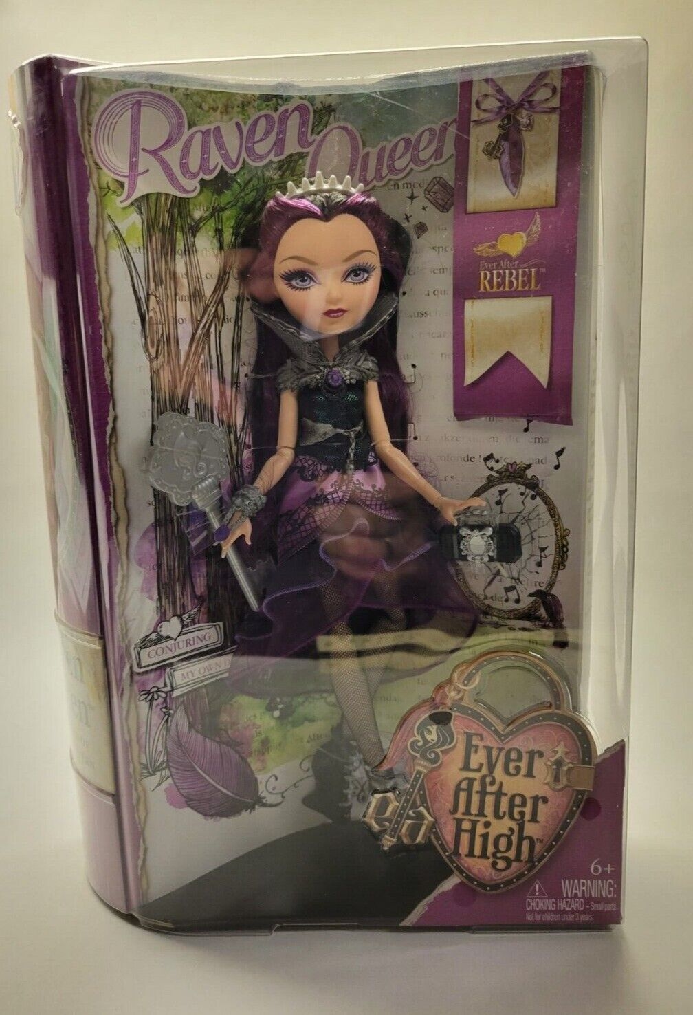 Ever After High Primeiro Capítulo Raven Queen - Mattel  Raven queen doll, Ever  after dolls, Ever after high rebels