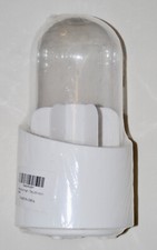 Ivory Tall Plastic 7 Compartment Spinning Make-Up Brush Organizer 9.5in X 5in