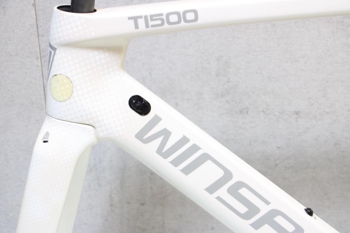 ジャンク winspace t1500 フレーム ホワイト サイズM WINSPACE T1500 Carbon Frame M (2021) | eBay