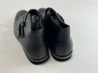 Mens Bacco Bucci Black Leather High Top Chukka Boots 13 NEW 