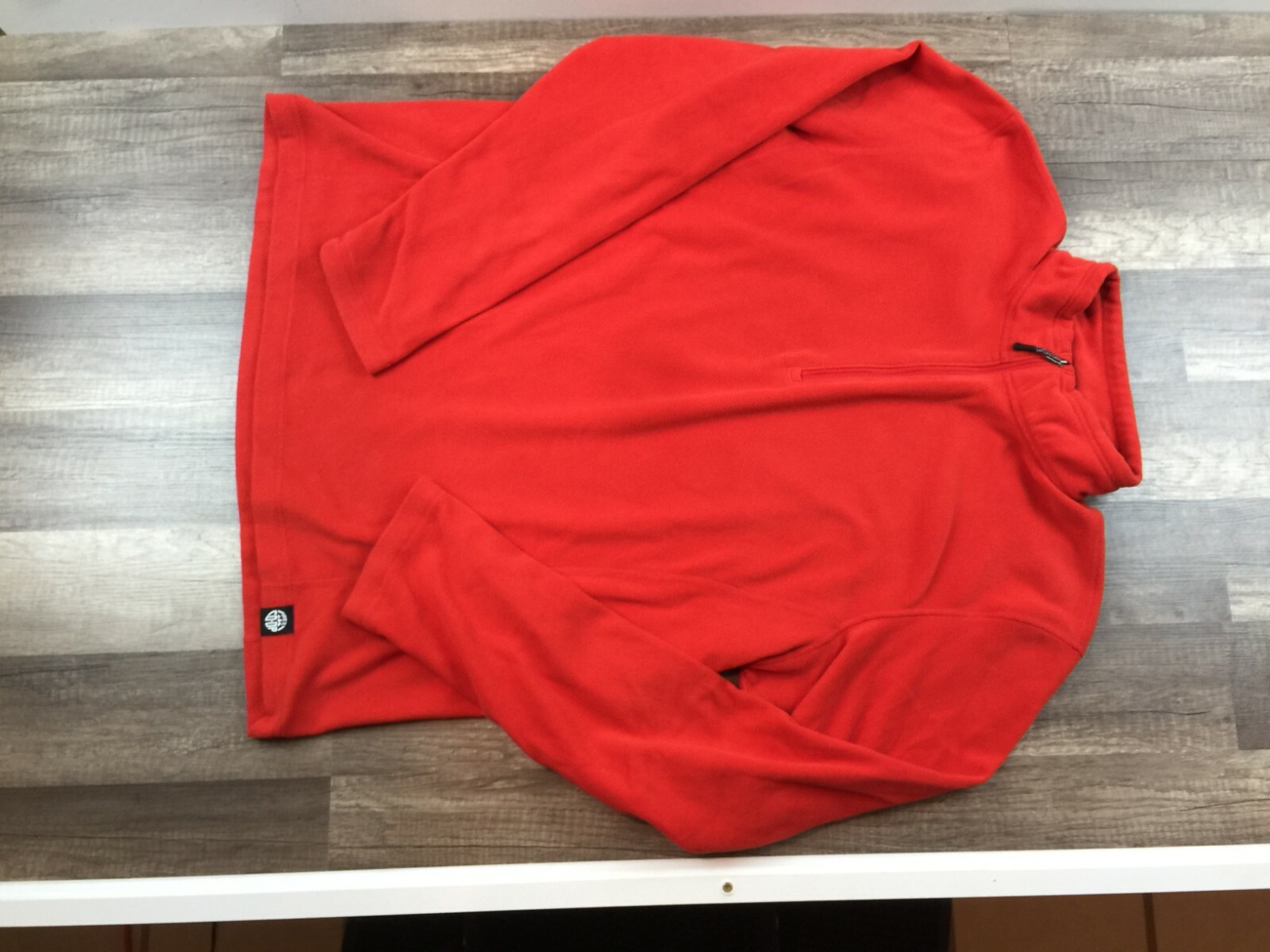 REI COOP Women's Red 1/4 Zip Fleece Lighter Weight … Gem