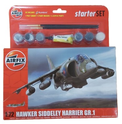 Airfix Starter Set Hawker Siddeley Harrier Gr.1 1:72