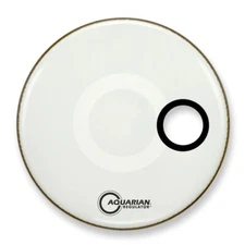 *OPEN BOX* Aquarian Drumheads RSM16WH 16″ Regulator RSM Offset Small Muffle Ring