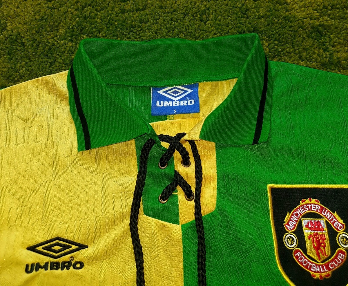 Manchester United 92/94 Away 3rd Shirt Newton Heath Green