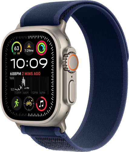 Apple Watch Ultra 2 GPS + Cellular 49mm natur mit Trail Loop M/L blau - NEU&OVP - Bild 1 von 5