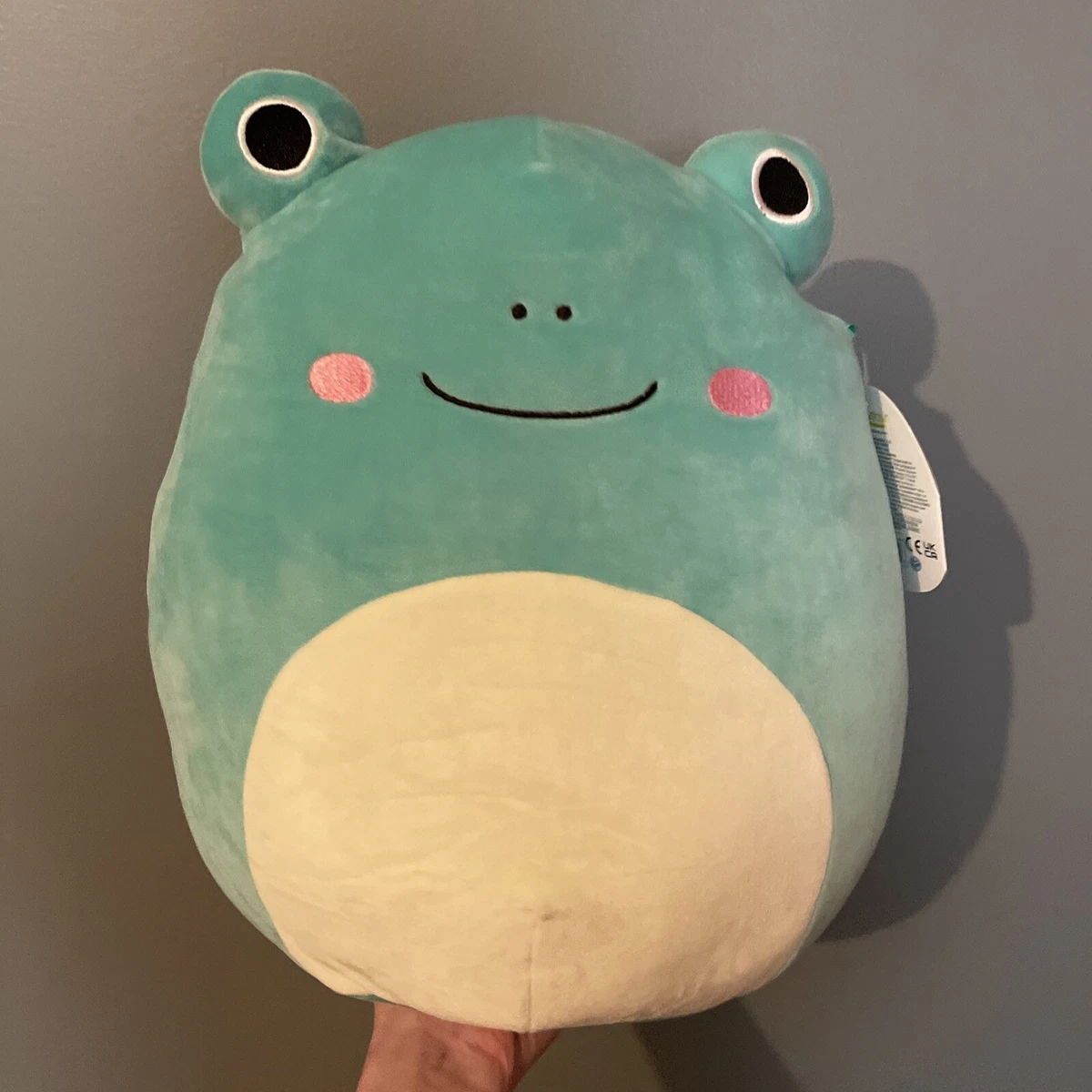 Squishmallow 12 Robert Frog Ludwig Lookalike Soft Teal Plush BNWT