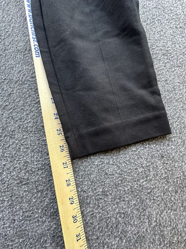Banana Republic Dress Pants Womens 6 Black Elastic Waist Stretch Straight Leg - Picture 4 of 14