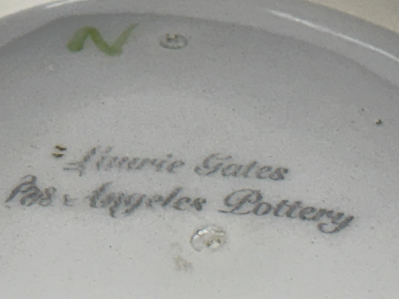 Laurie Gates "HOLIDAY" Los Angeles Hand Painted ~ Chip Dip Bowl ~ 12 1/4"