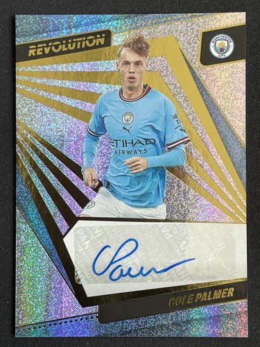 Cole Palmer #A-CPM — 2022 Panini Revolution Premier League Autographs soccer card