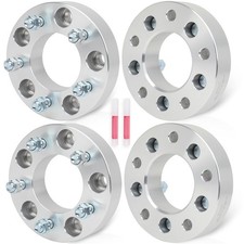 4 Pcs Wheel Adapters 14x2 For Ford F-150 5x135 To Jeep 5x127 1.5 5x135 To 5x5