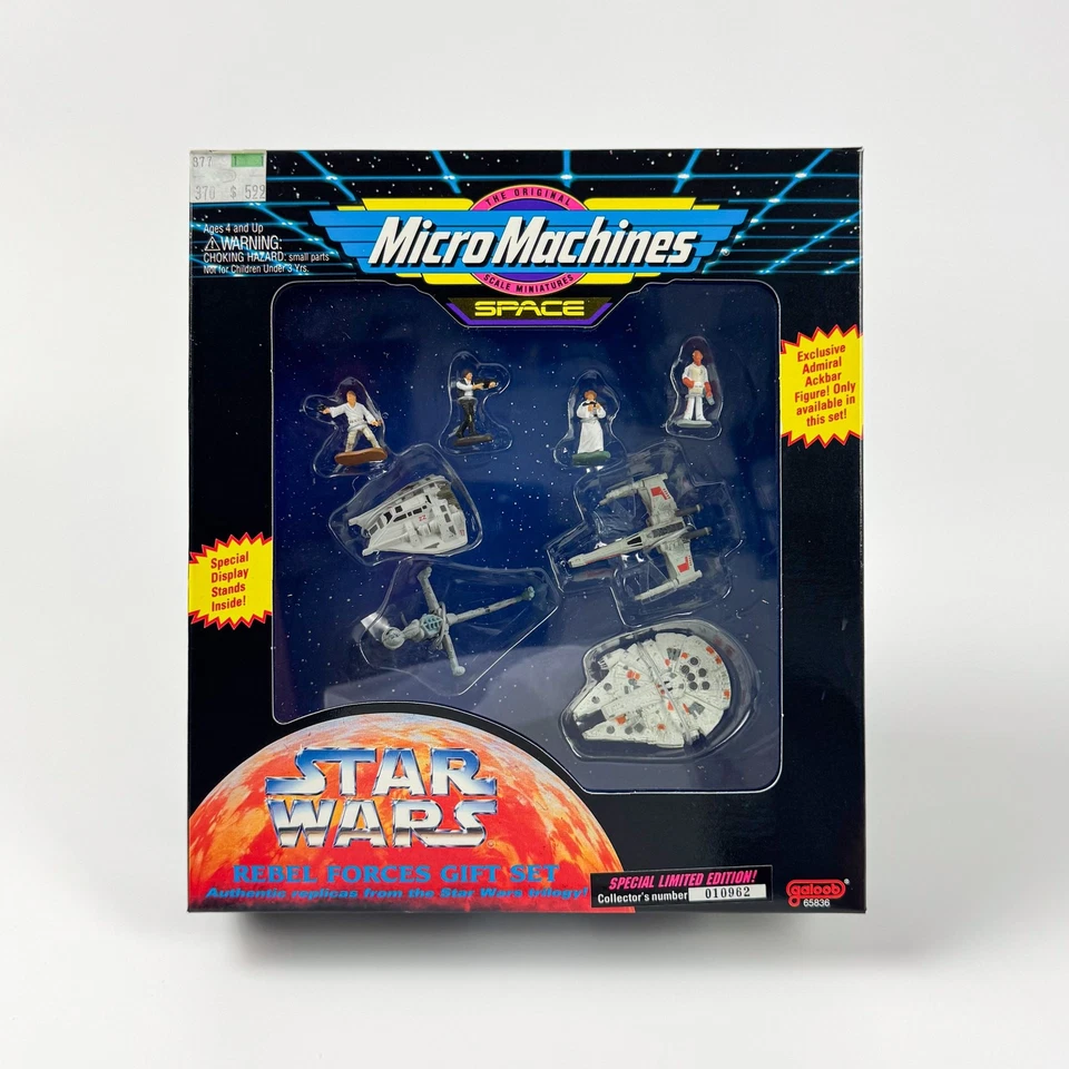 Star Wars Micro Máquinas Lote de 11 Juegos Sellados Colección Vintage Galoob Años 90 Foto 4 de 4