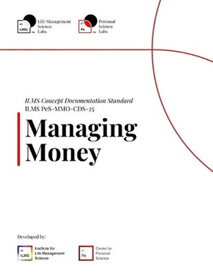 ILMS Concept Documentation Standard - Managing Money (PeS-MMO-CDS-25) by Life Ma