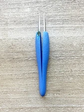 Excelta 3C-SA-ET Tweezers, 3-Star Straight Very Fine Point Anti-Mag. SS 4.75" 