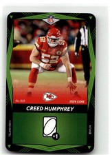 2024 UNO Elite Core Edition - Green #033 Creed Humphrey