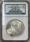 1923 $1 Peace Dollar Binion Hoard Collection MS64 Rare