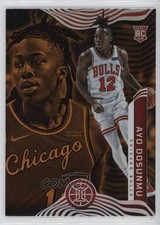 2021-22 Panini Illusions Rookies Trophy Collection Orange Ayo Dosunmu #186 1cc0