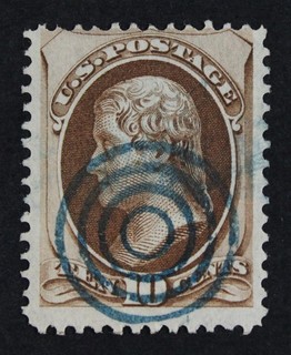 CKStamps: US Stamps Collection Scott#139 10c Jefferson Used