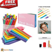 Ultimate 47-Piece Foam Curling Rods - Gentle, Heatless Hair Transformation