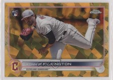 2022 Topps Chrome Update Sapphire Edition Gold 2/50 Konnor Pilkington #US304 7m3
