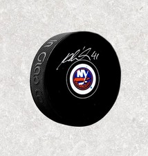 Jaroslav Halak New York Islanders Autographed Puck