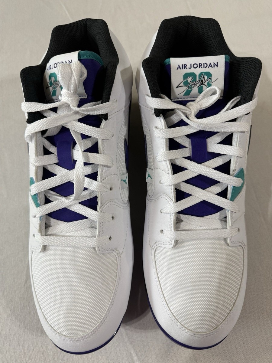 Size 14 - Air Jordan Stadium 90 Cleat Low Grape for sale online | eBay